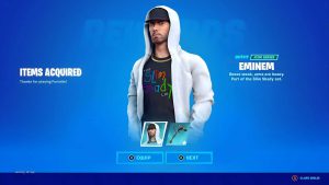 حضور امینم در رویداد جدید فورتنایت