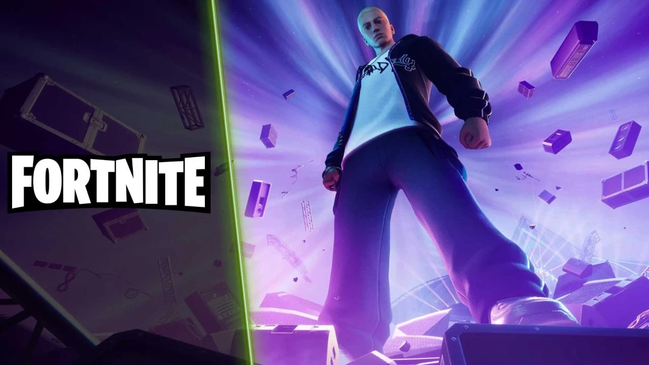 امینم در یک رویداد ویژه به بازی Fortnite می‌پیوندد