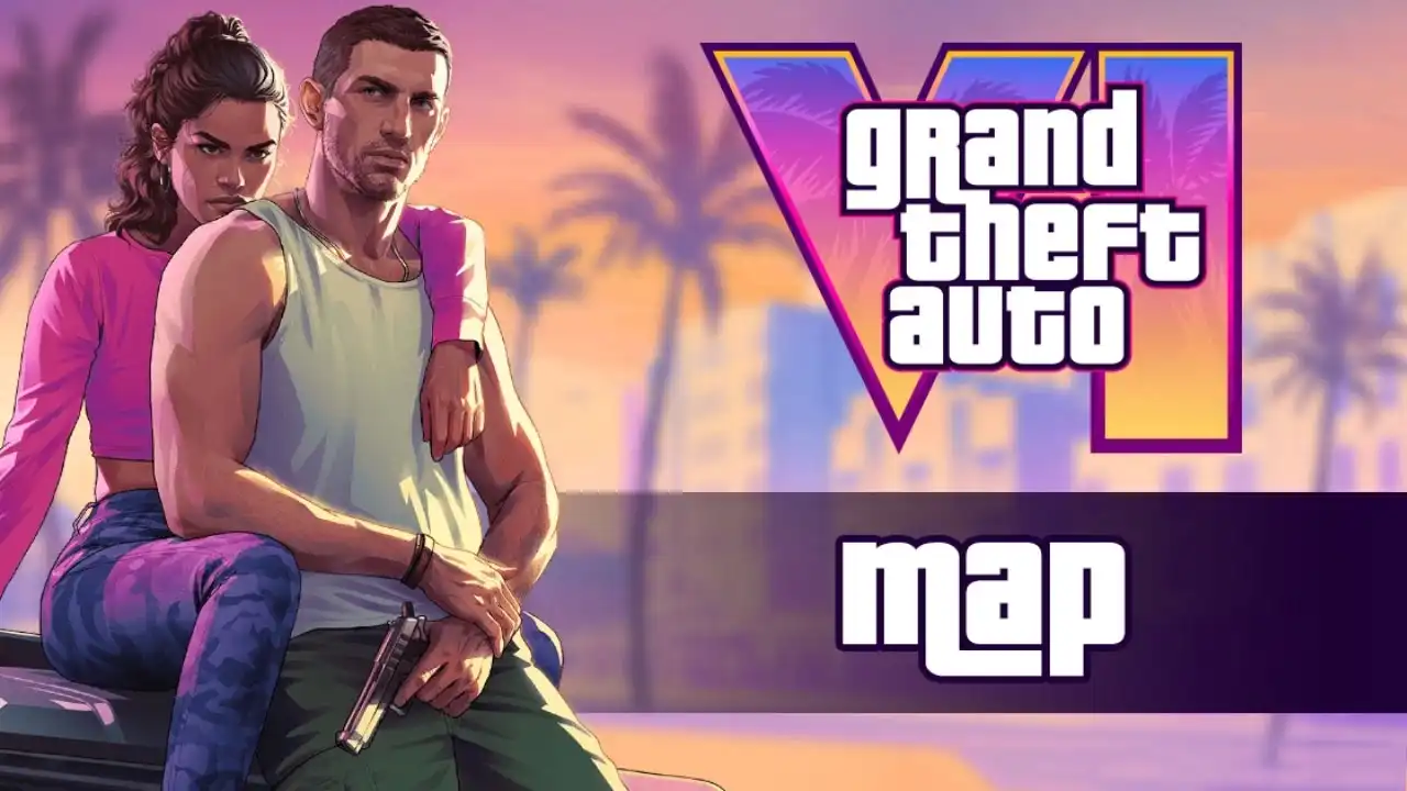 نقشه احتمالی بازی GTA VI توسط طرفداران پیدا شد