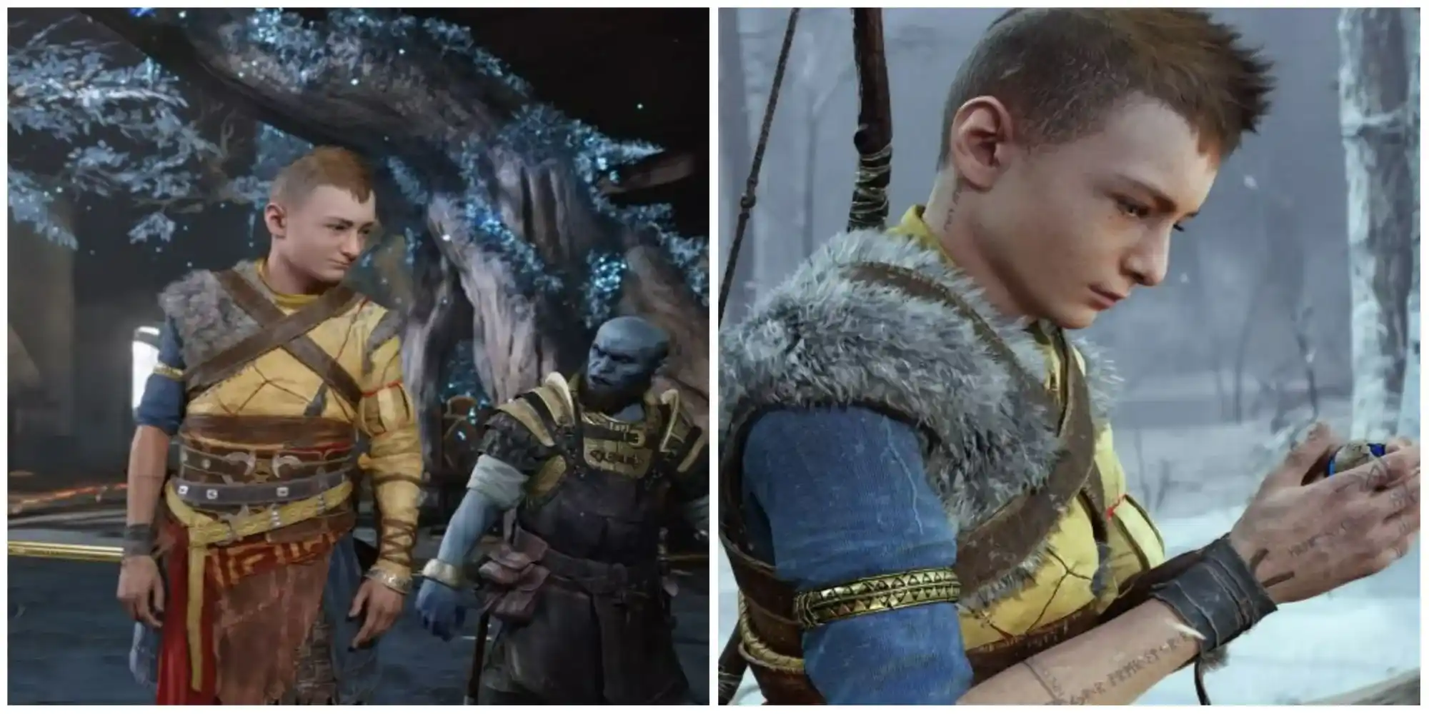 رشد شخصیت آتریوس در بازی God of War: Ragnarok به انتقادات شدید خالق اصلی برخورد کرد